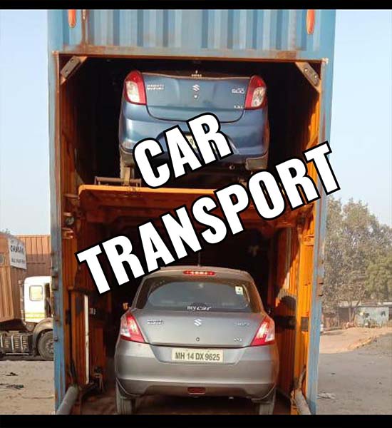 Secure intercity moving transport truck traveling from Bangalore